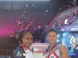 Yoandris Tamayo va por más en la gimnasia dominicana