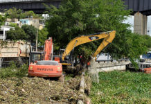 Alcaldía del distrito inicia limpieza del río Ozama