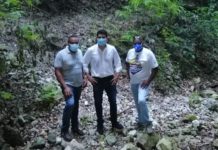 Director de INAPA Wellington Arnaud visita La Guázara en busca de solucionar problema de falta de agua