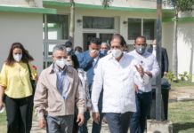 Ministro de la Presidencia, Gustavo Montalvo, presenta el proyecto Ciudad Juan Bosch al nuevo alcalde de Santo Domingo Este