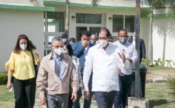 Ministro de la Presidencia, Gustavo Montalvo, presenta el proyecto Ciudad Juan Bosch al nuevo alcalde de Santo Domingo Este