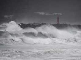 Tifón Haishen golpea Japón con vientos violentos y fuertes lluvias