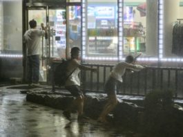 El tifón Maysak azota las dos Coreas
