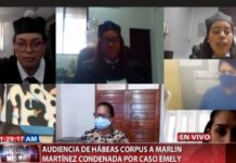 Hábeas corpus de Marlin ahora será conocido de manera presencial