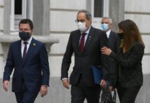 El Tribunal Supremo español estudia la inhabilitación del presidente catalán