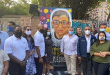 Adriano Espaillat lleva legado de la jueza Ruth Bader Ginsburg a Washington Heights