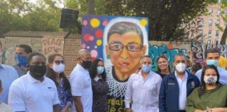 Adriano Espaillat lleva legado de la jueza Ruth Bader Ginsburg a Washington Heights