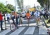 Alcaldesa Carolina Mejía inaugura extensión ciclovía