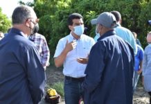 Wellington Arnaud supervisa sistemas de agua potable y alcantarillados en El Seibo