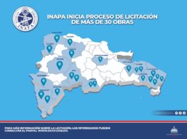 INAPA inicia proceso de licitación de más de 30 obras