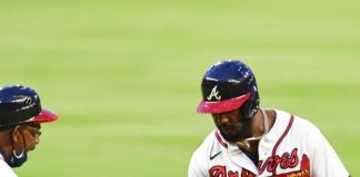 Ozuna guía a los Bravos a ganar la división Este de la Liga Nacional