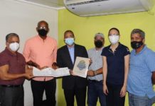 Voleibol de Santiago explica su situación a Juan Vila