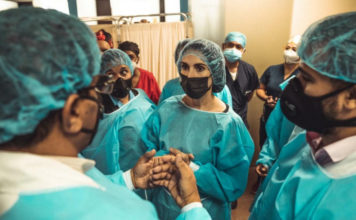 Primera dama visita hospitales, orfanato y hospicio en Santiago