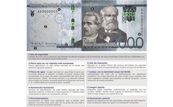 Banco Central anuncia a partir de mañana circulará nuevo billete de RD$2,000