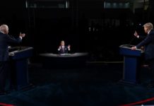 Biden se enfrenta a Trump en un caótico debate en EEUU y le dice «¿te vas a callar?»