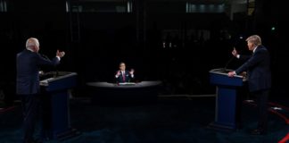 Biden se enfrenta a Trump en un caótico debate en EEUU y le dice «¿te vas a callar?»