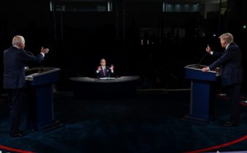 Biden se enfrenta a Trump en un caótico debate en EEUU y le dice «¿te vas a callar?»