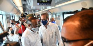 Presidente Abinader realiza recorrido en el metro y el teleférico de Santo Domingo