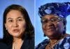 La nigeriana Okonjo-Iweala y la surcoreana Yoo son las candidatas finales para dirigir la OMC