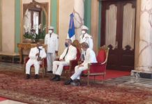 Presidente Luis Abinader recibe cartas credenciales de embajadores Haití, Reino Unido y República Francesa
