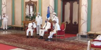 Presidente Luis Abinader recibe cartas credenciales de embajadores Haití, Reino Unido y República Francesa