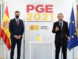 Gobierno español presenta un presupuesto nutrido por Europa y alza de impuestos