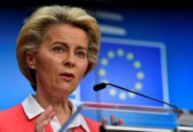 Presidenta de la Comisión Europea anuncia que inició una cuarentena