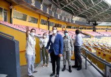 Salud Pública y LIDOM inspeccionan el Estadio Cibao