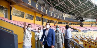 Salud Pública y LIDOM inspeccionan el Estadio Cibao