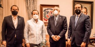 Presidente de LIDOM se reúne con Ministro José Paliza