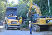 Reinician trabajos carretera turística Gregorio Luperón