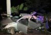 Los cuatro jóvenes muertos esta madrugada en un accidente en Baní tienen entre 21 y 25 años