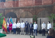 Luis Abinader da primer picazo para construcción de hotel en Zona Colonial