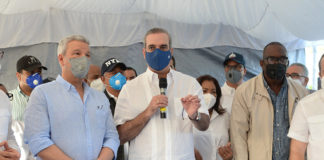 Abinader promete obras prioritarias para Los Alcarrizos