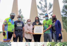Ciclistas de COCINORTE MTB realizan homenaje a las Hermanas Mirabal