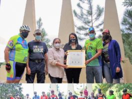 Ciclistas de COCINORTE MTB realizan homenaje a las Hermanas Mirabal
