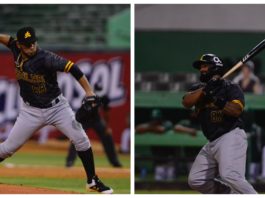 Águilas logran primer triunfo detrás de buen pitcheo de Negrín y el bate de Grullón