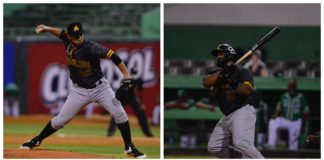 Águilas logran primer triunfo detrás de buen pitcheo de Negrín y el bate de Grullón