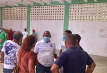 Ministerio de Deportes realiza operativo de limpieza en Pabellón de Boxeo