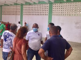 Ministerio de Deportes realiza operativo de limpieza en Pabellón de Boxeo