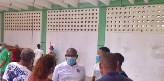 Ministerio de Deportes realiza operativo de limpieza en Pabellón de Boxeo