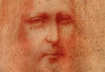 Atribuyen a Leonardo da Vinci un dibujo con un retrato de Cristo