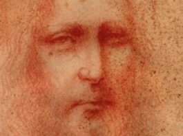 Atribuyen a Leonardo da Vinci un dibujo con un retrato de Cristo