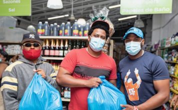 Hanser Alberto encabeza entrega de alimentos en San Francisco