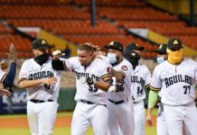 Águilas dejan a los Gigantes en el terreno con hit de Tejeda