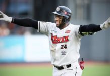Mel Rojas Jr pacta con los Hanshin Tigers de la Liga de Japón