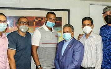 Ejecutivos de ABASACA visitan director provincial de deportes