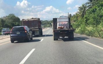 INTRANT prohíbe circulación de vehículos pesados los días 24 y 31 de diciembre