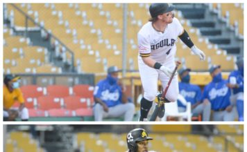 Nogowski y Cabrera lideran triunfo de las Águilas sobre el Licey