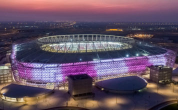 FOTOS: Catar inaugura un nuevo estadio «extraordinario» para la próxima Copa Mundial de la FIFA 2022